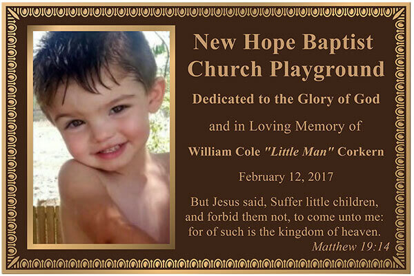 memorial plaques, memorial plaque, Memorial Plaques, cast Memorial Plaques, religious plaque, color photo religious plaque, bronze religious plaques